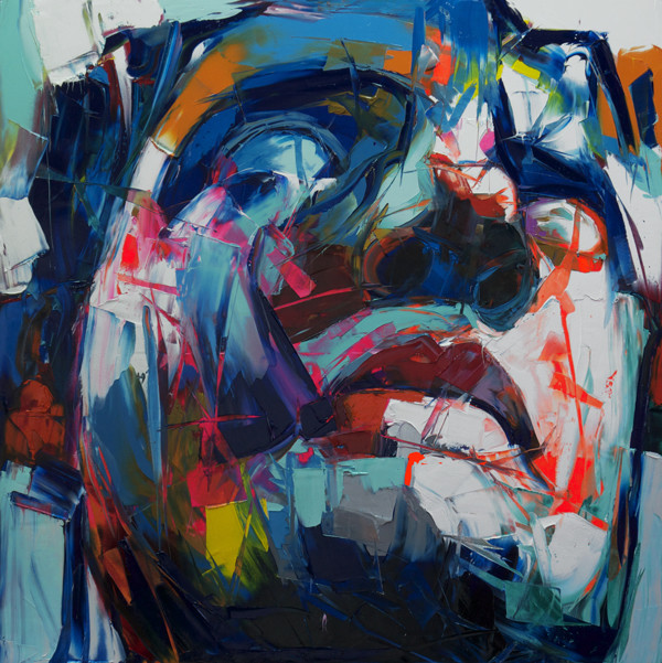 Francoise Nielly Portrait Palette Painting Expression Face063